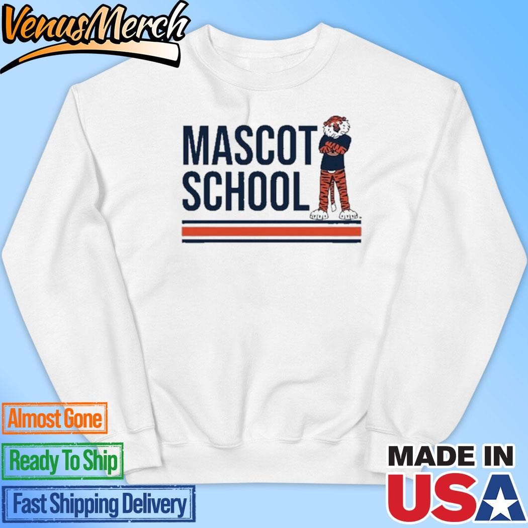 Stamp Auburn Mascot School Shirt hoodie and long sleeve tee