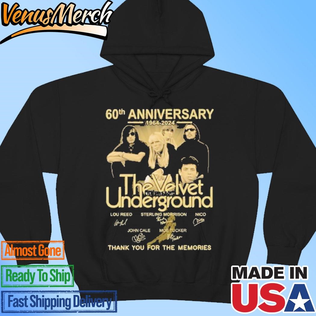 Official 60th Anniversary 1964-2024 The Velvet Underground Thank 