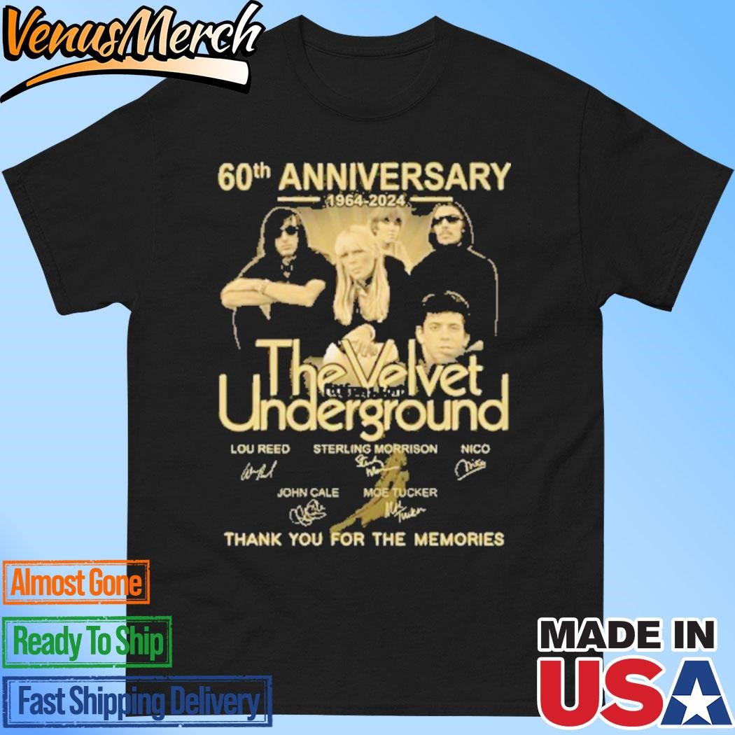 Official 60th Anniversary 1964-2024 The Velvet Underground Thank 
