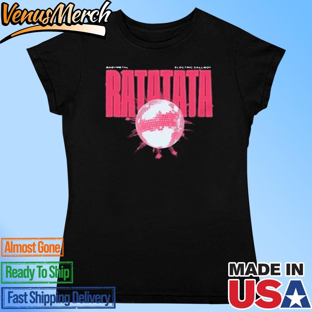 Official Ratatata Disco Babymetal x Electric Callboy Black Shirt 