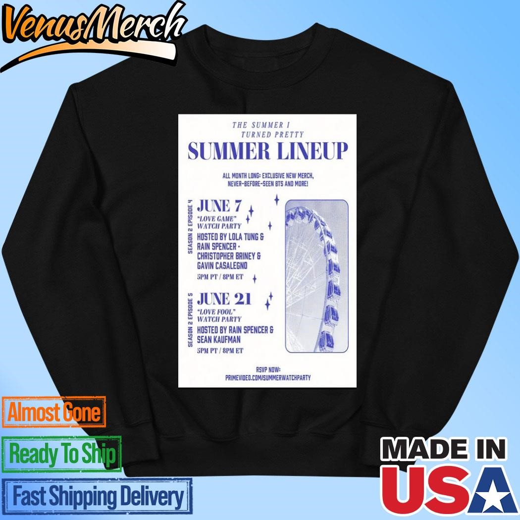 Official The Summer I Turned Pretty June 7 Love Game And June 21 Love Fool  Poster Shirt, hoodie and long sleeve tee