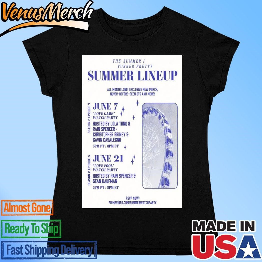 Official The Summer I Turned Pretty June 7 Love Game And June 21 Love Fool  Poster Shirt, hoodie and long sleeve tee