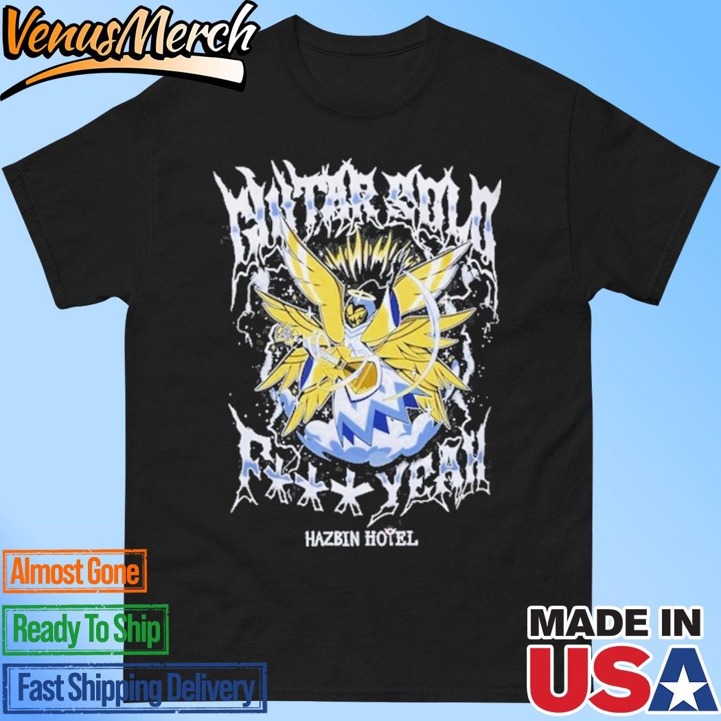 Official Hazbin Hotel Guitar Solo Adam Mineral Wash 2024 Shirt, hoodie and  long sleeve tee