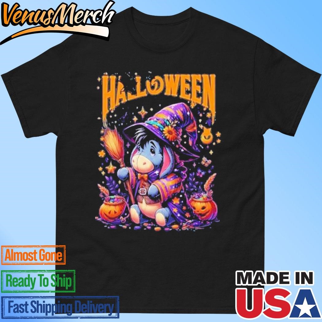 Official Winnie The Pooh Eeyore Spooky Friend Halloween T-Shirt