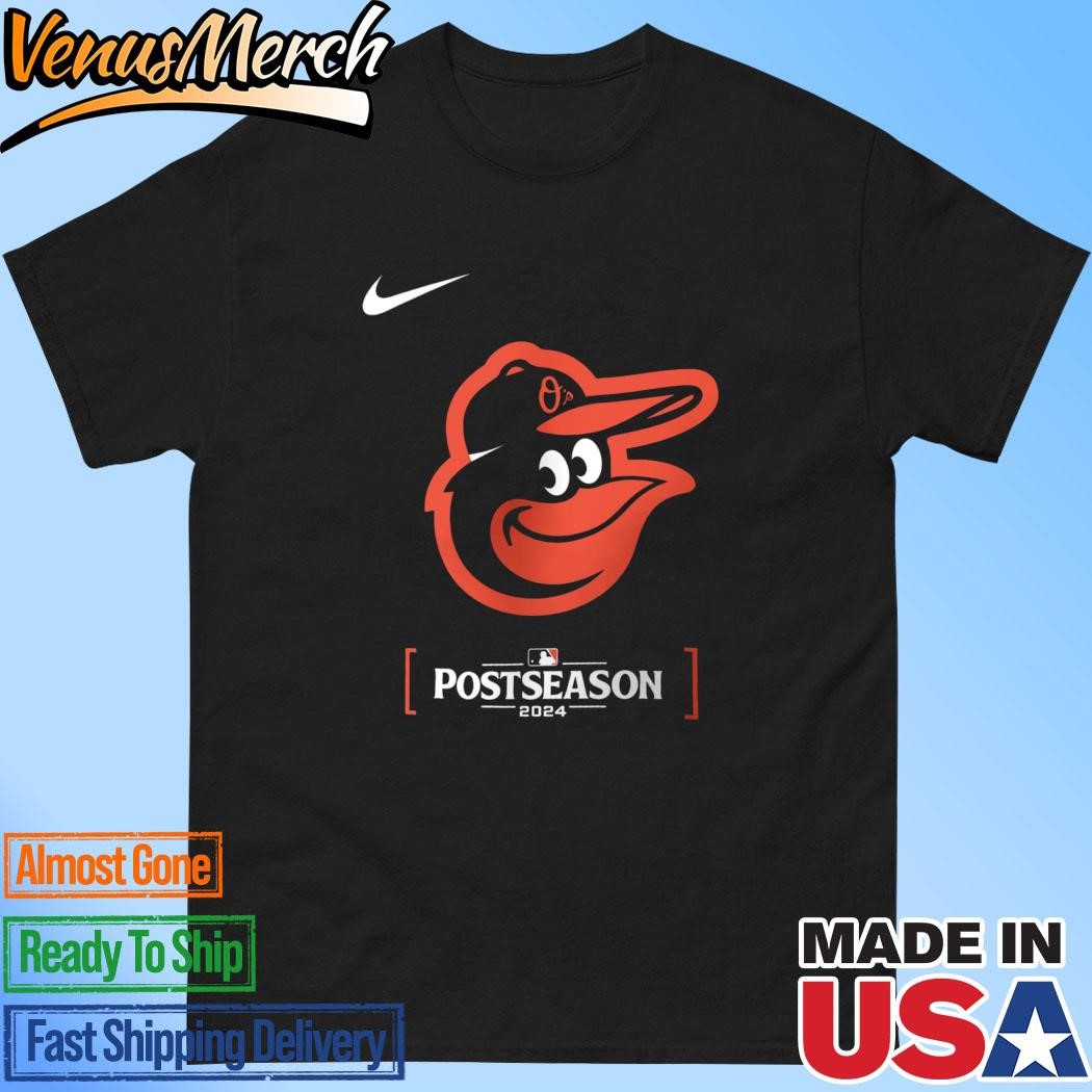 Official Baltimore Orioles Nike Black 2024 MLB Postseason Authentic Collection Legend T-Shirt