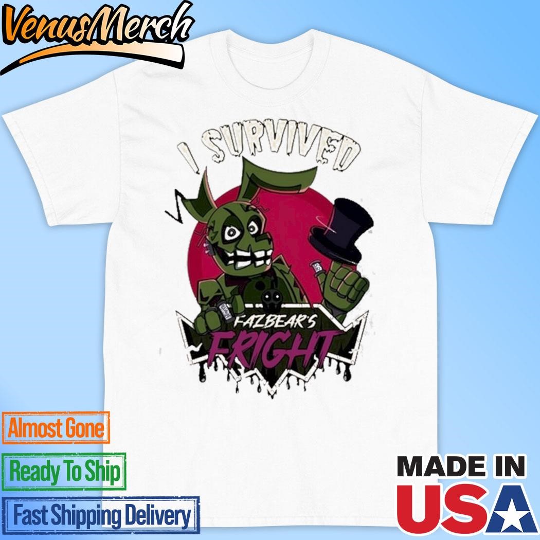 Official I Survived Fazbear's Fright Shirt