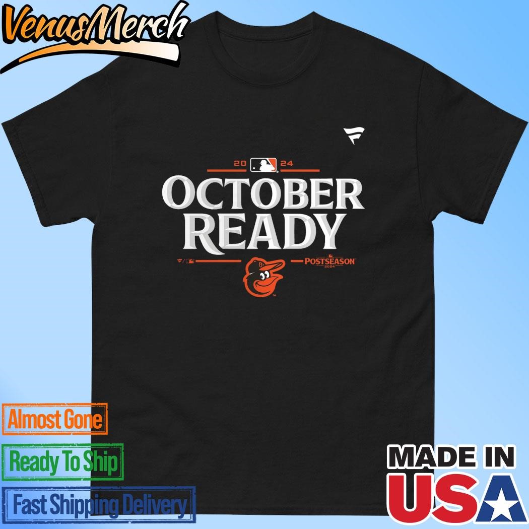 Official Baltimore Orioles 2024 MLB Postseason Locker Room T-Shirt