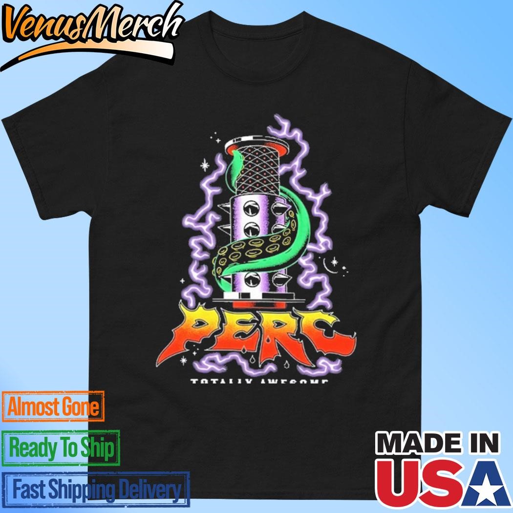 Official Perc Coffee Totally Awesome Coffee Shirt