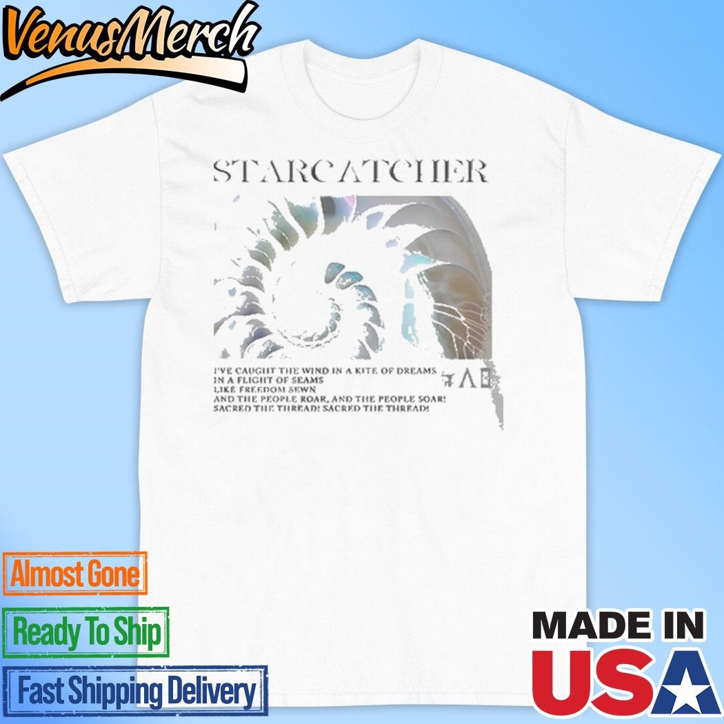 Official Greta Van Fleet White Nautilus Shell Starcatcher Shirt