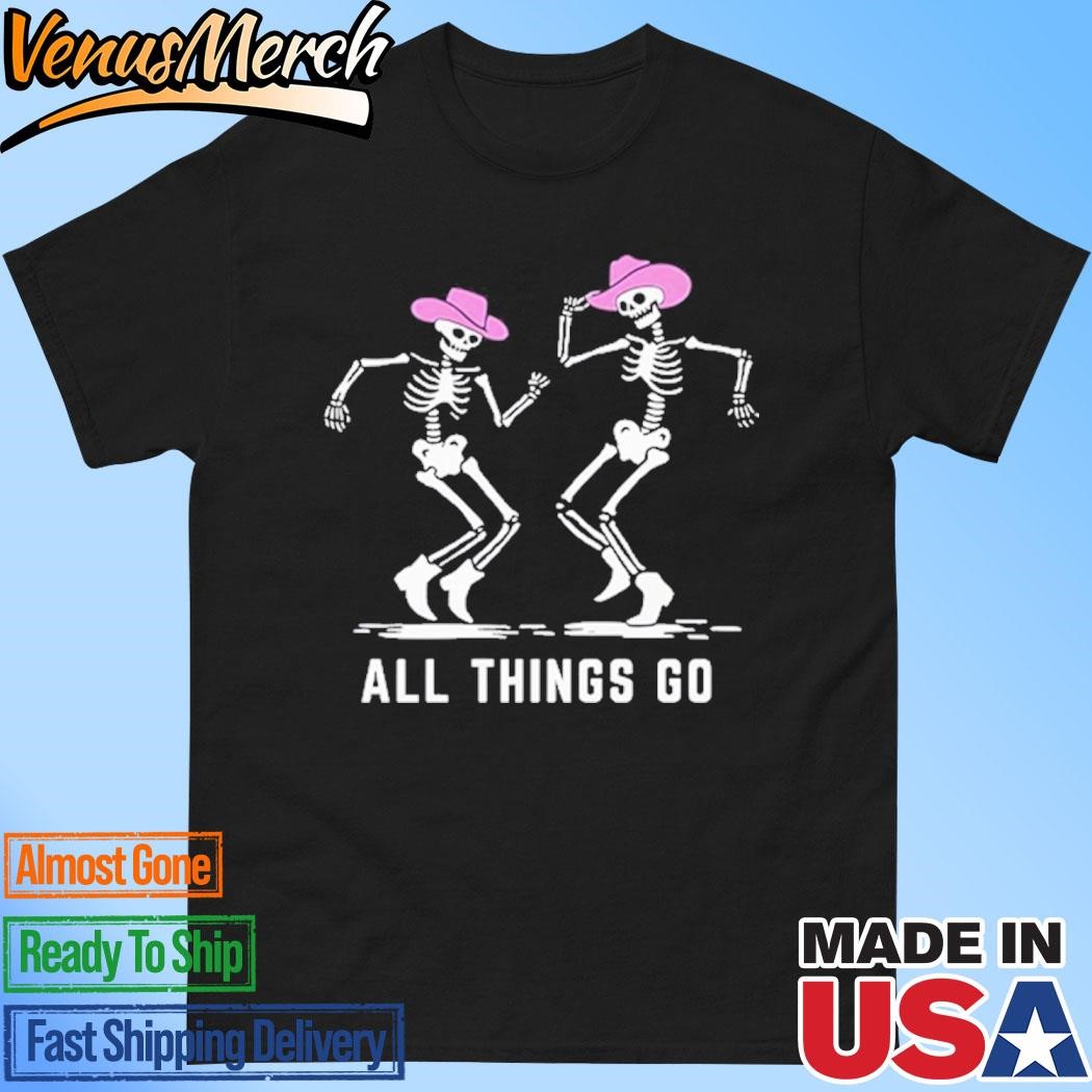 Official 2024 All Things Go Festival Skeleton Pony Nyc Shirt