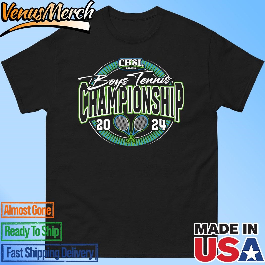 Official 2024 CHSL Boys Tennis Championship T-Shirt