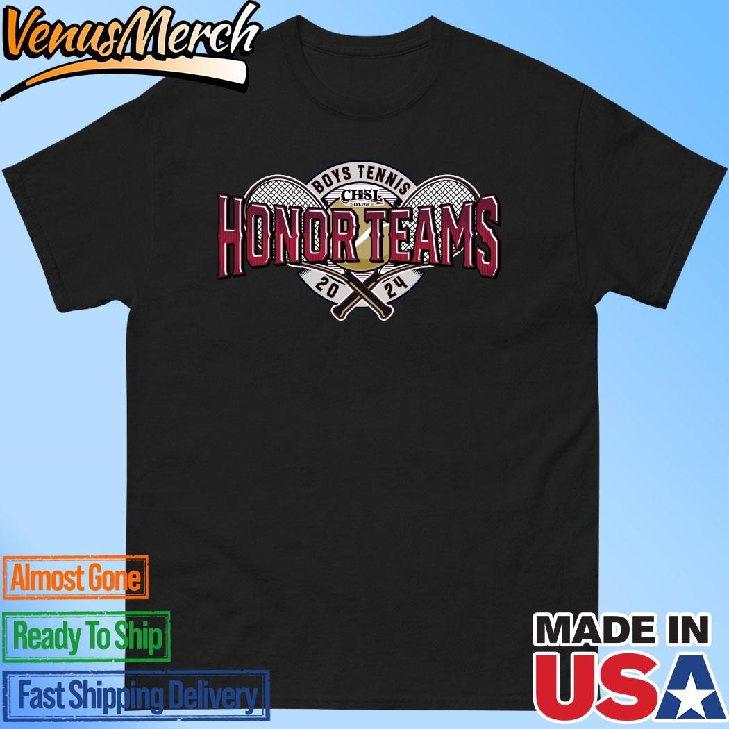 Official 2024 CHSL Boys Tennis Honor Teams T-Shirt