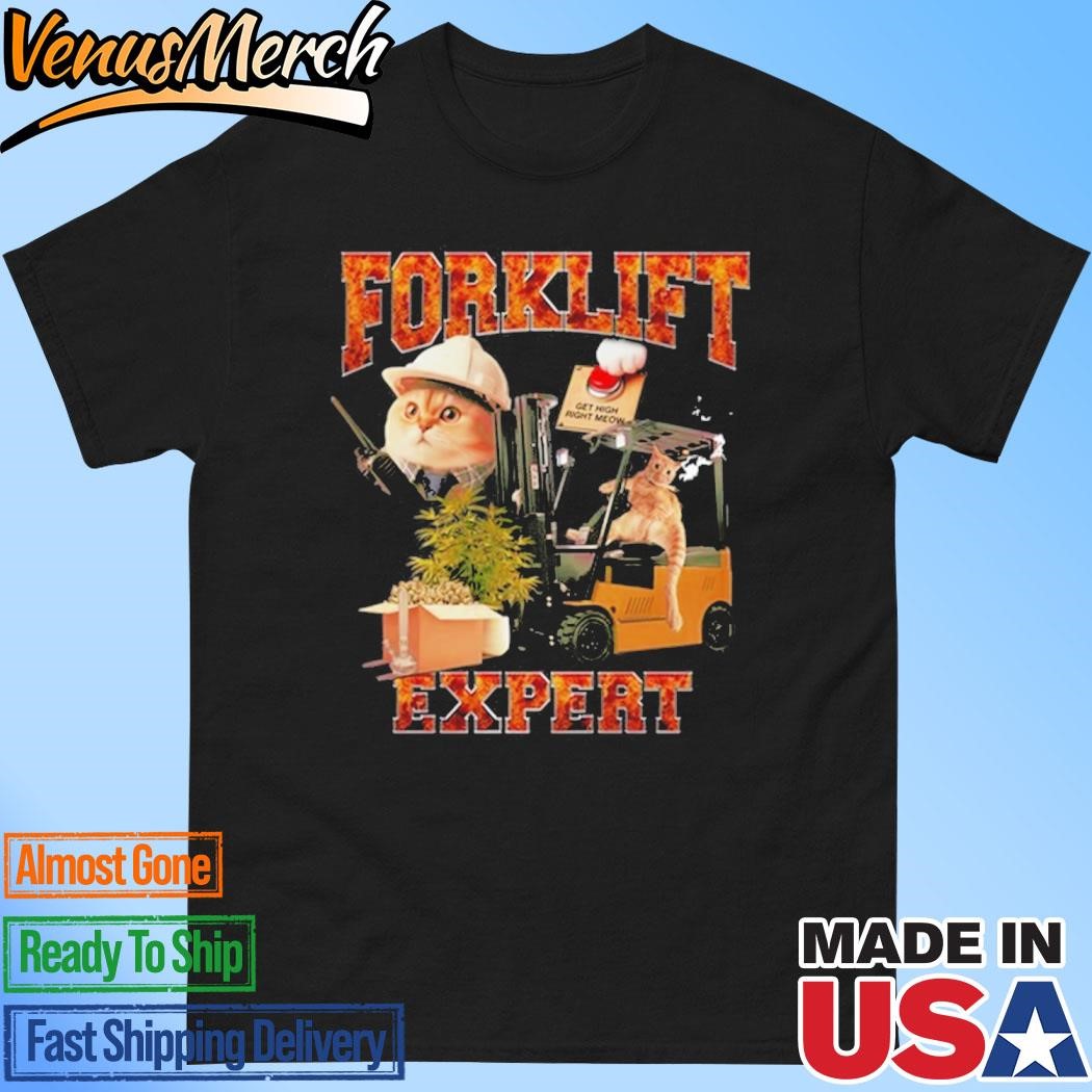 Official 2024 Cat Forklift Expert Shirt