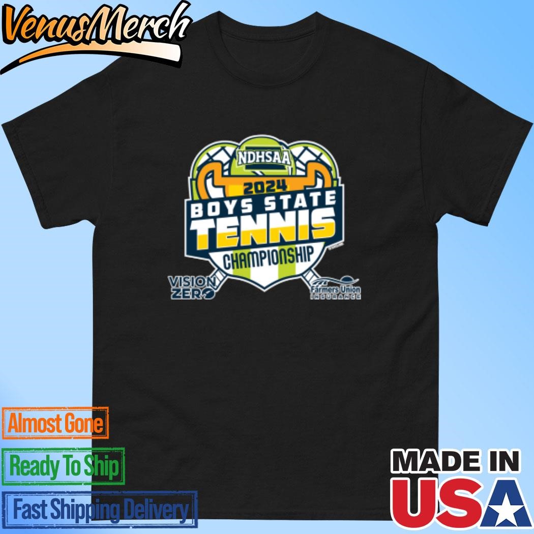 Official 2024 (NDHSAA) Boys State Tennis Championship Shirt