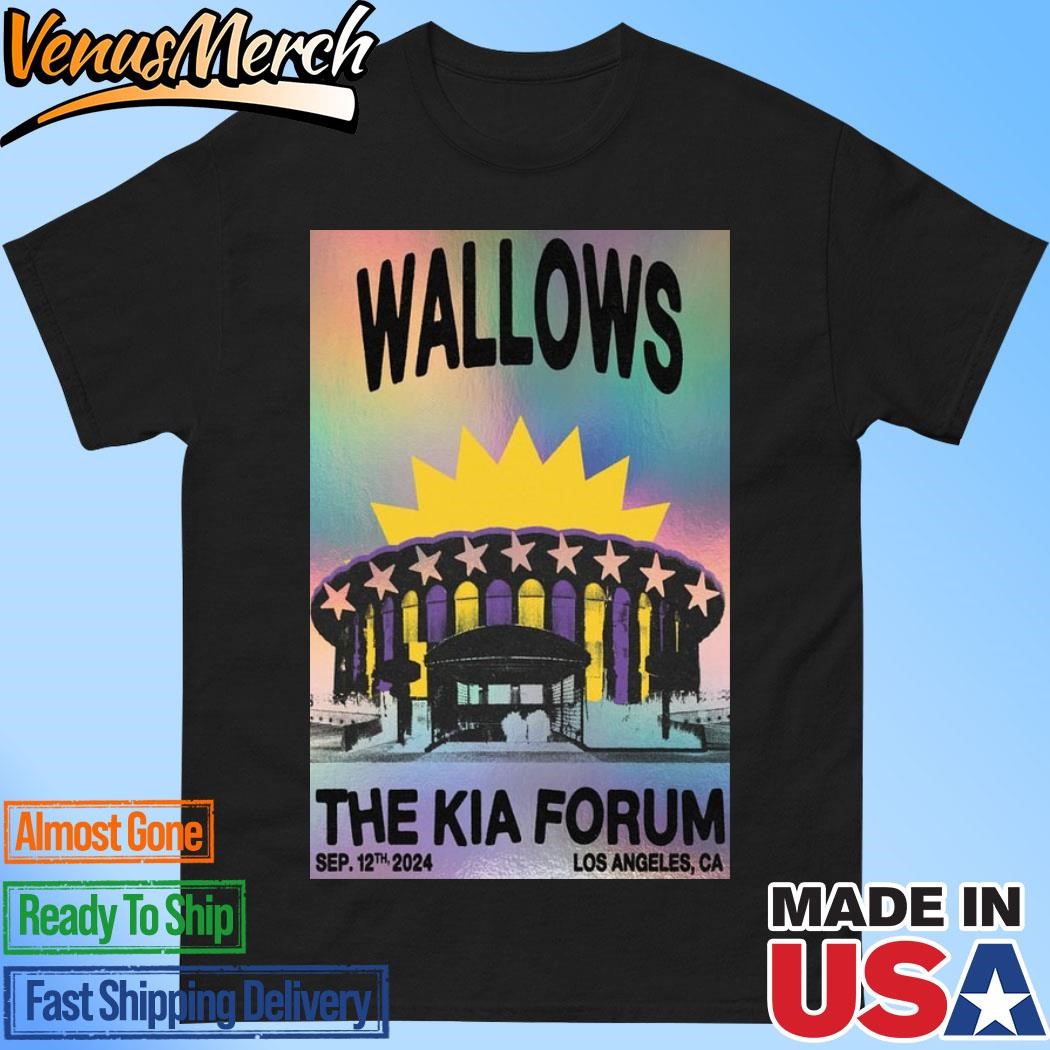 Official 2024 Wallows Event Los Angeles, CA Poster Shirt