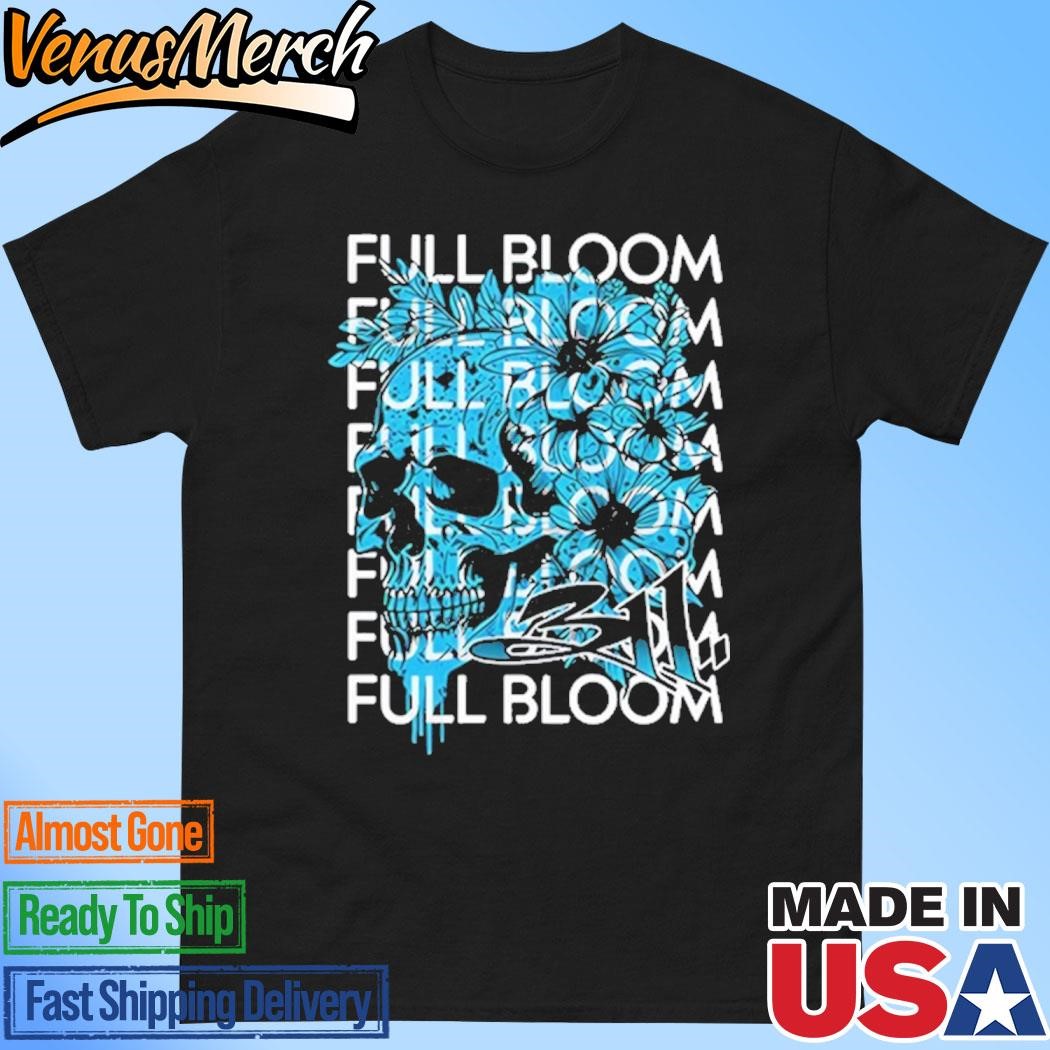 Official 311 Band Full Bloom Repeat Art T-Shirt