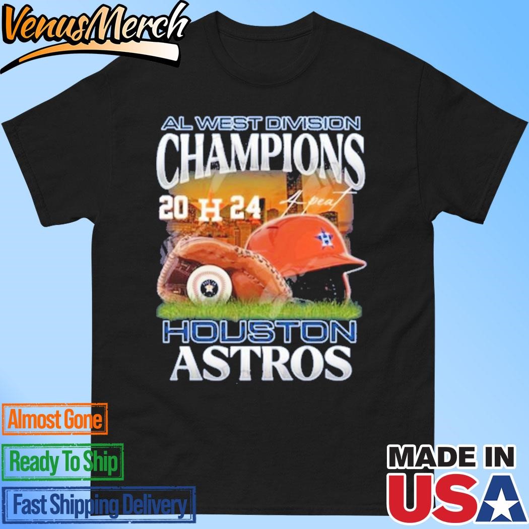 Official AL West Division Champions 2024 Houston Astros T-Shirt