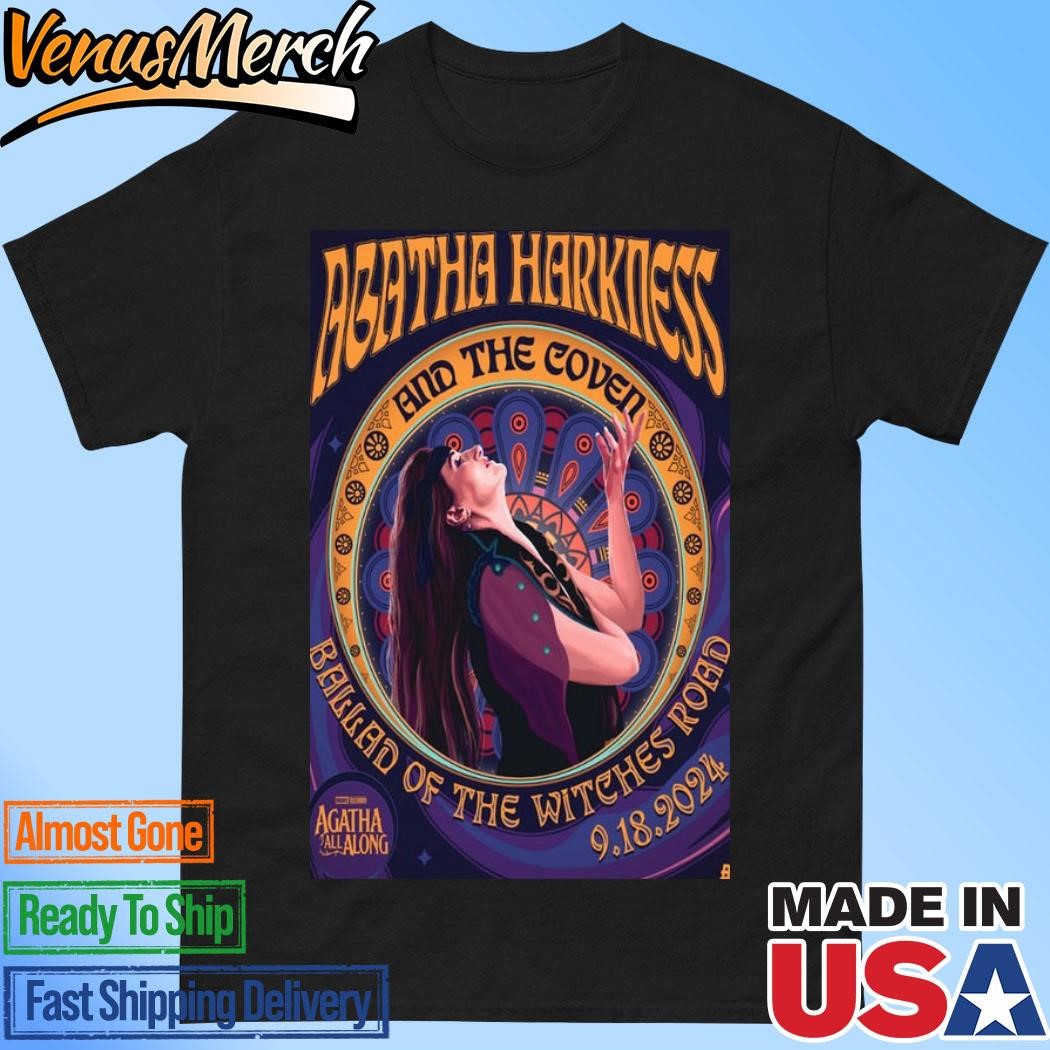 Official Abatha Harkness And The Coven Ballad Of The Witches Road 9 18 24 Poster Shirt