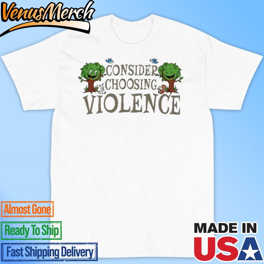 Official Adrianne Curry Consider Choosing Violence Shirt