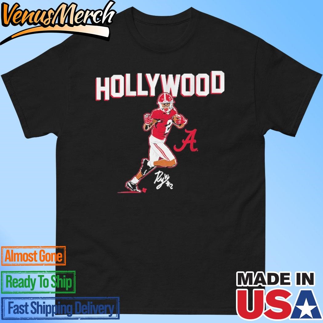 Official Alabama Football Ryan Williams Hollywood Shirt