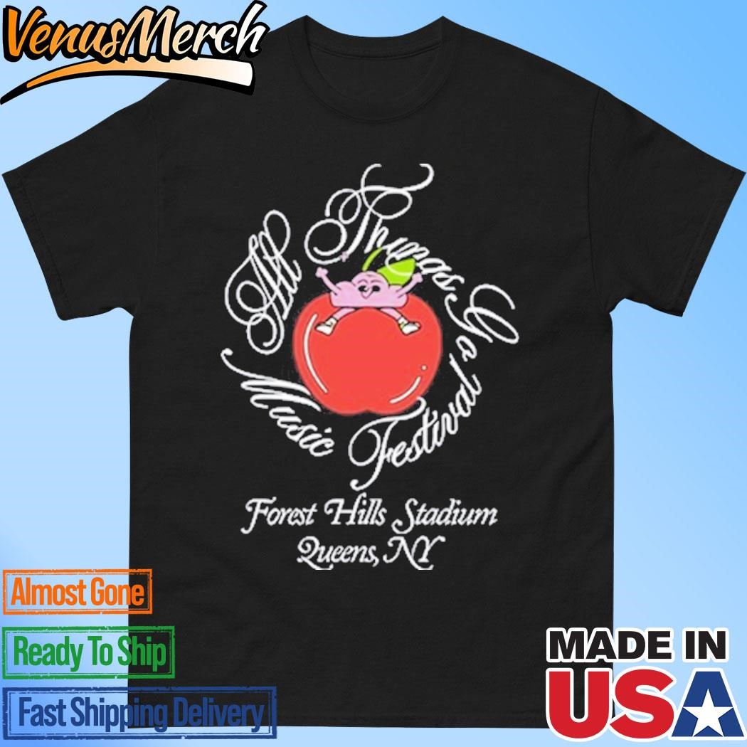 Official All Things Go Festival Boomfy's Big Apple Shirt