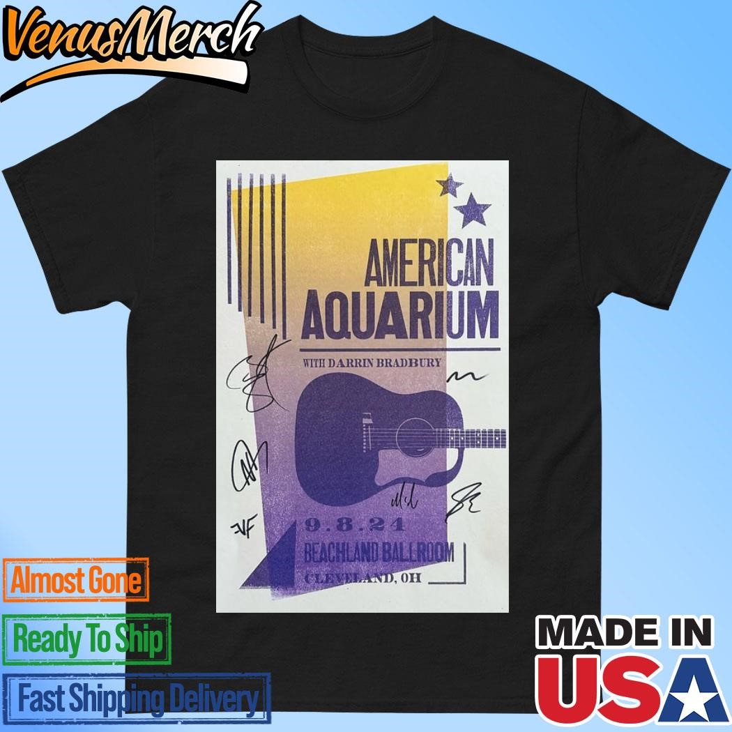 Official American Aquarium At Beachland Ballroom In Cleveland, OH On September 8 2024 Poster Shirt