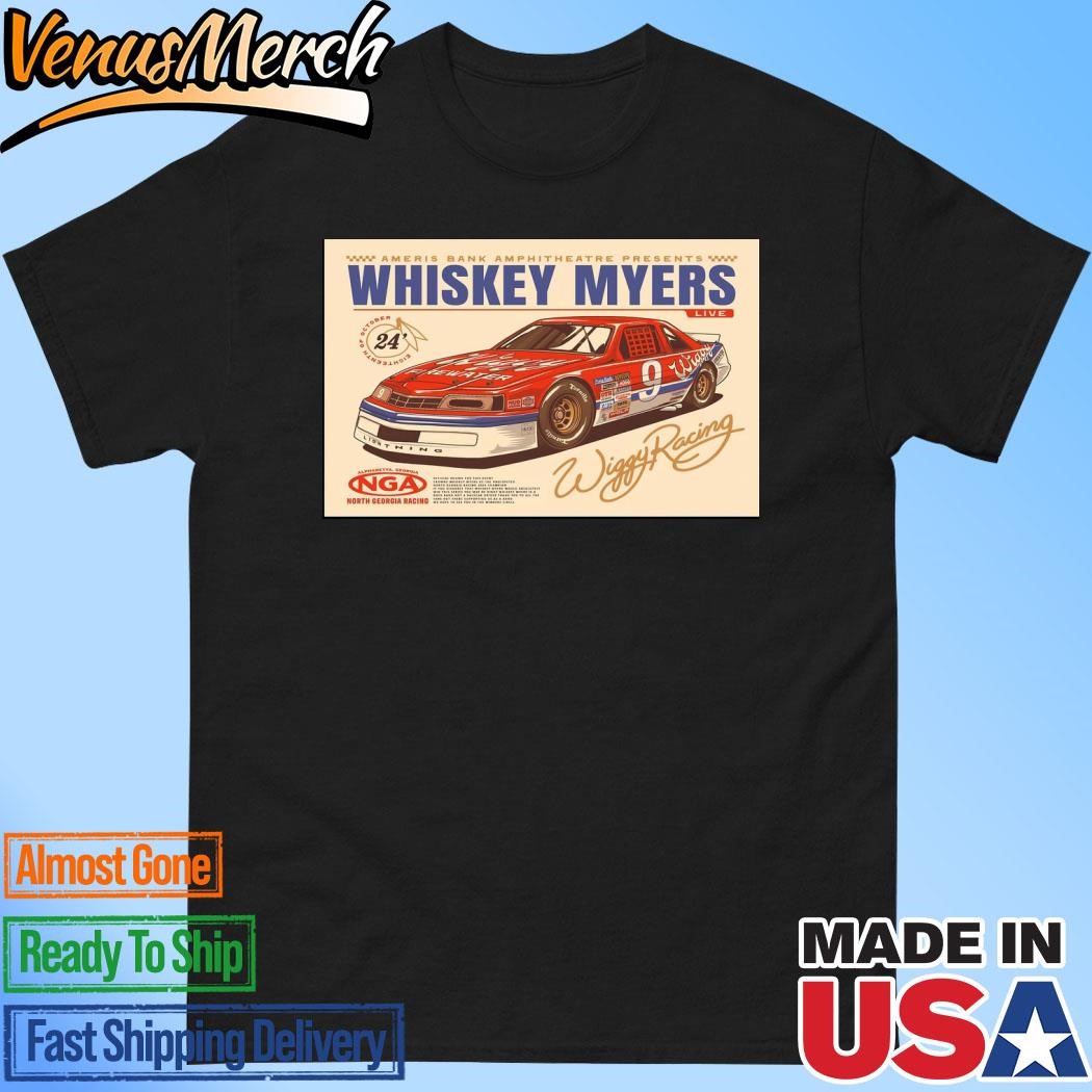 Official Ameris Bank Amphitheatre Whiskey Myers Oct 18 2024 Alpharetta, GA Concert Poster Shirt