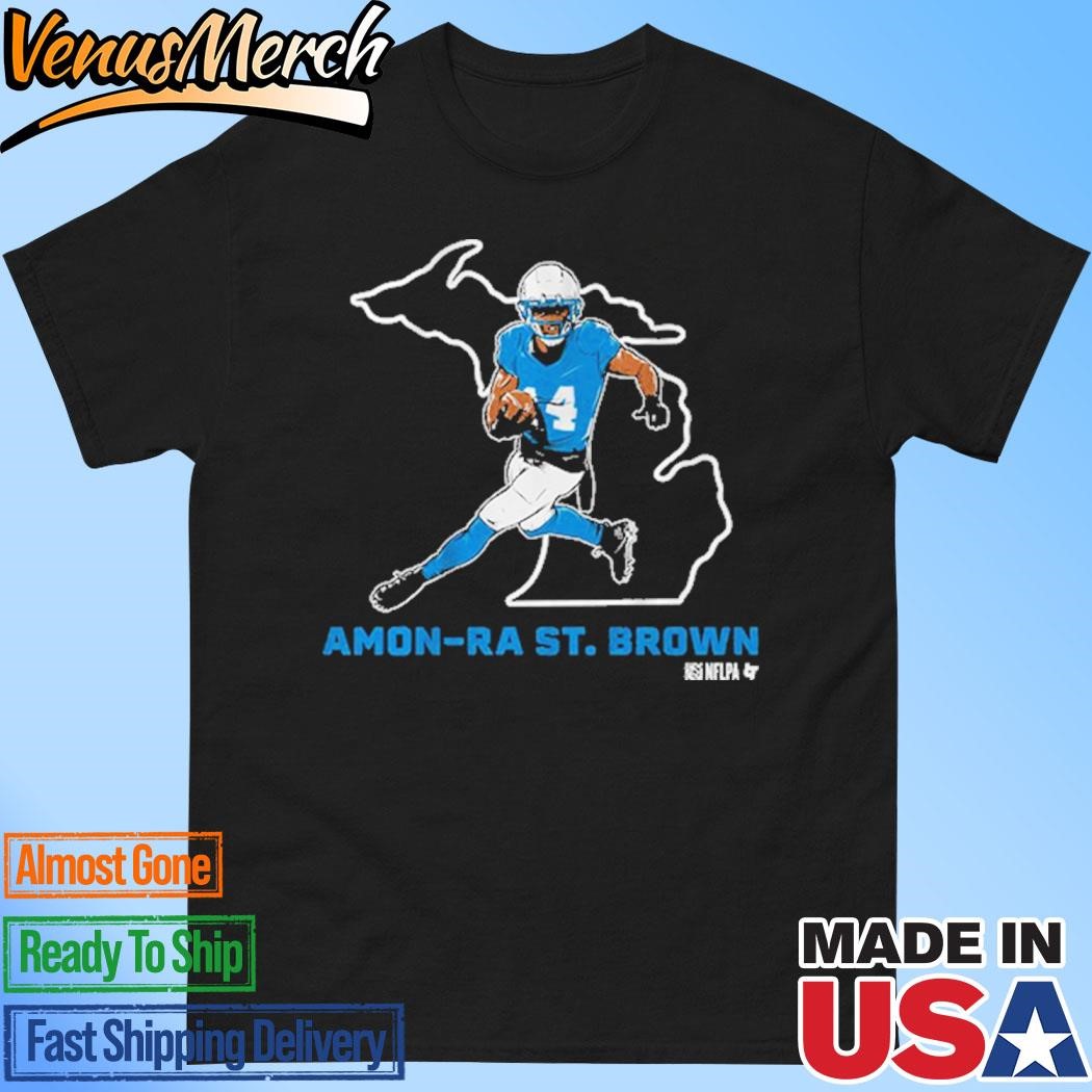 Official Amon-Ra St. Brown State Star Shirt