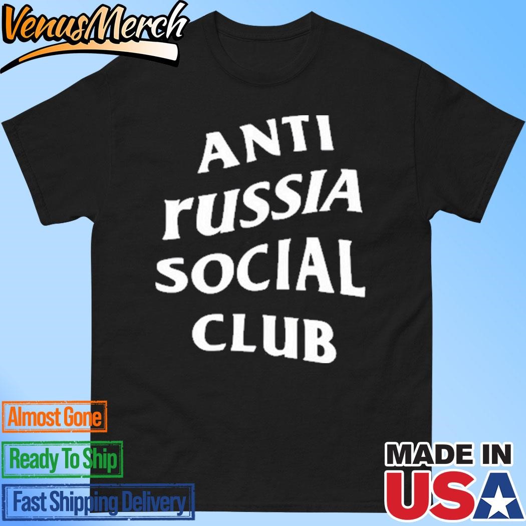 Official Anti Russia Social Club Shirt