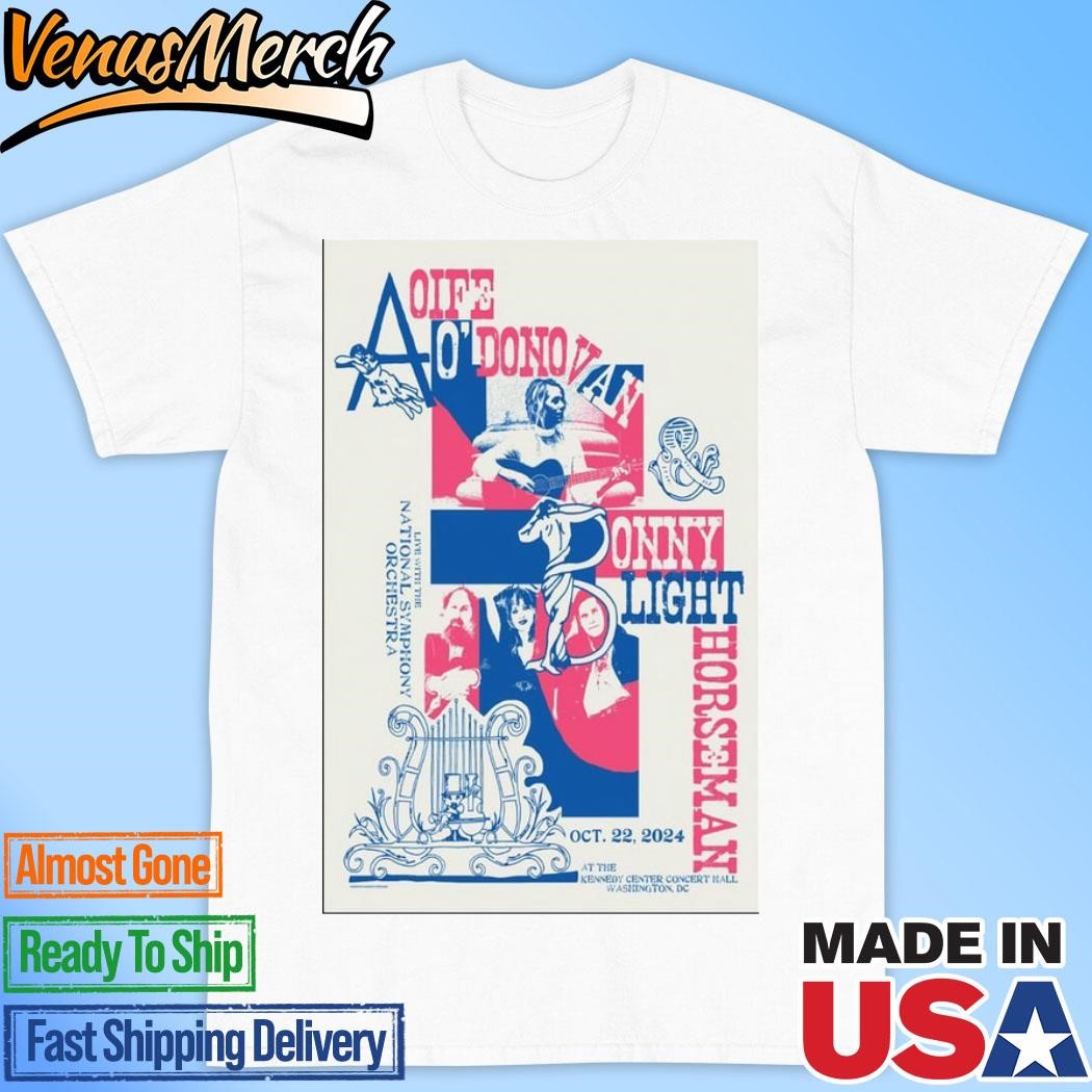 Official Aoife O’Donovan 0ct 22 2024 Tour The Kennedy Center Washington, D.C Poster Shirt