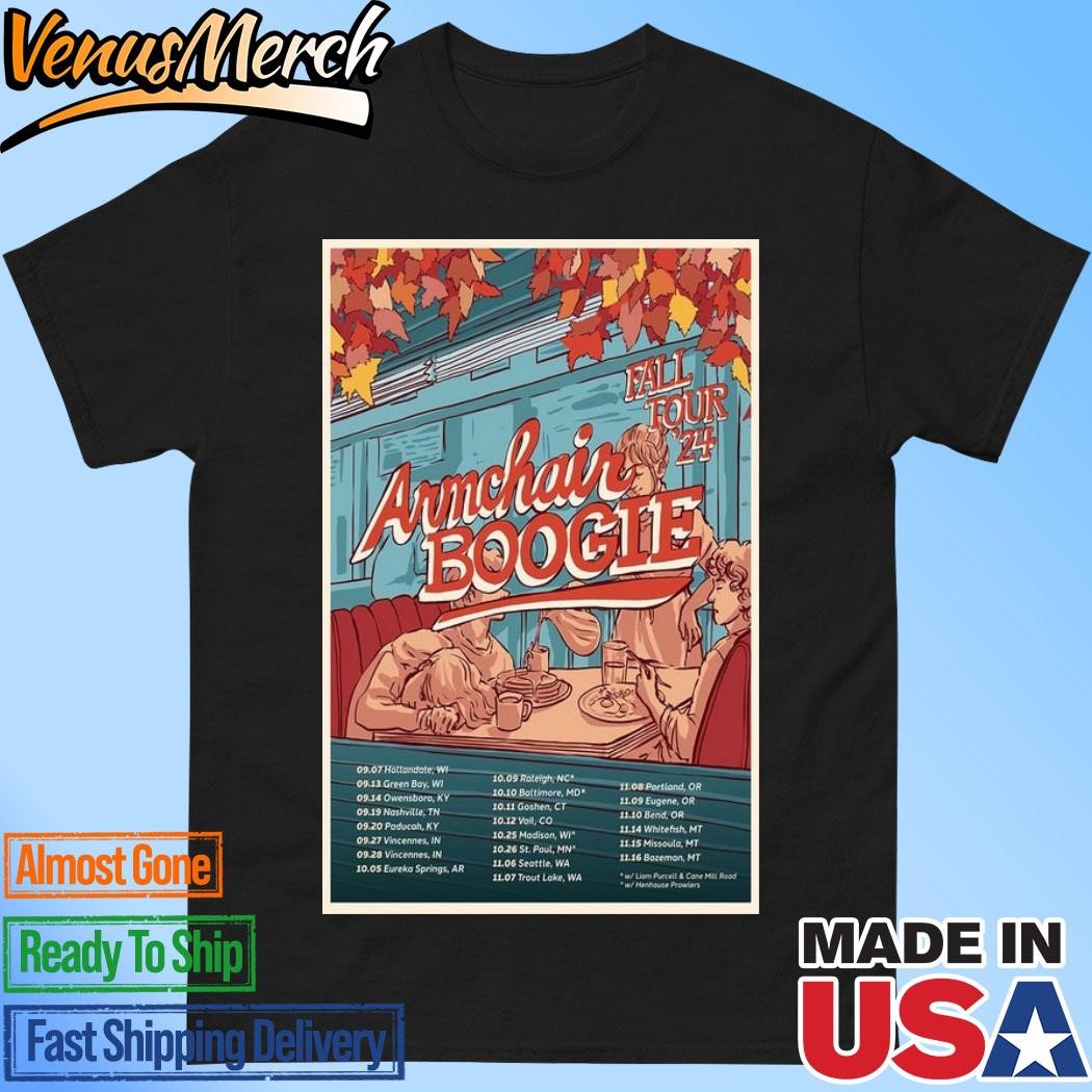 Official Armchair Boogie Fall Tour 2024 Poster Shirt