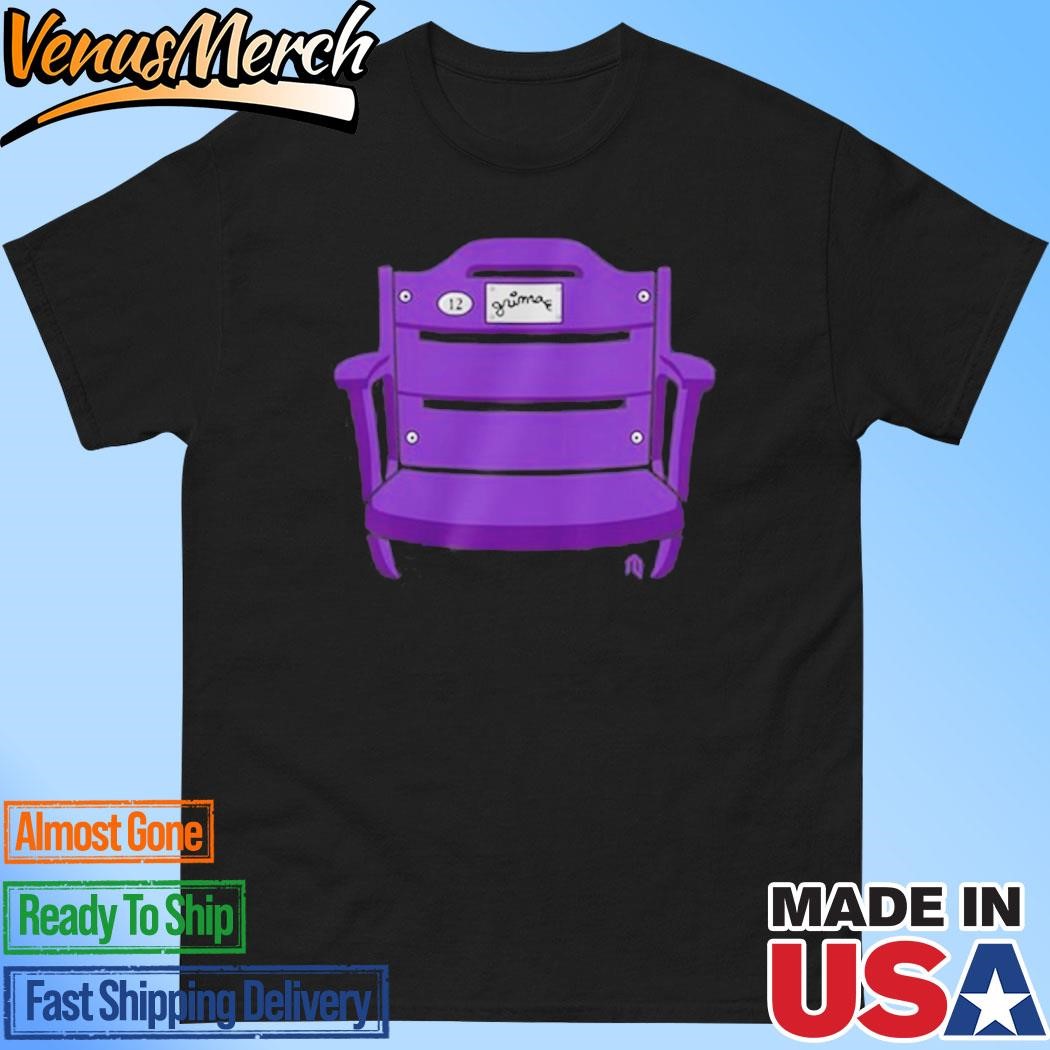 Official Athlete Logos Purple Stadium Throne Shirt