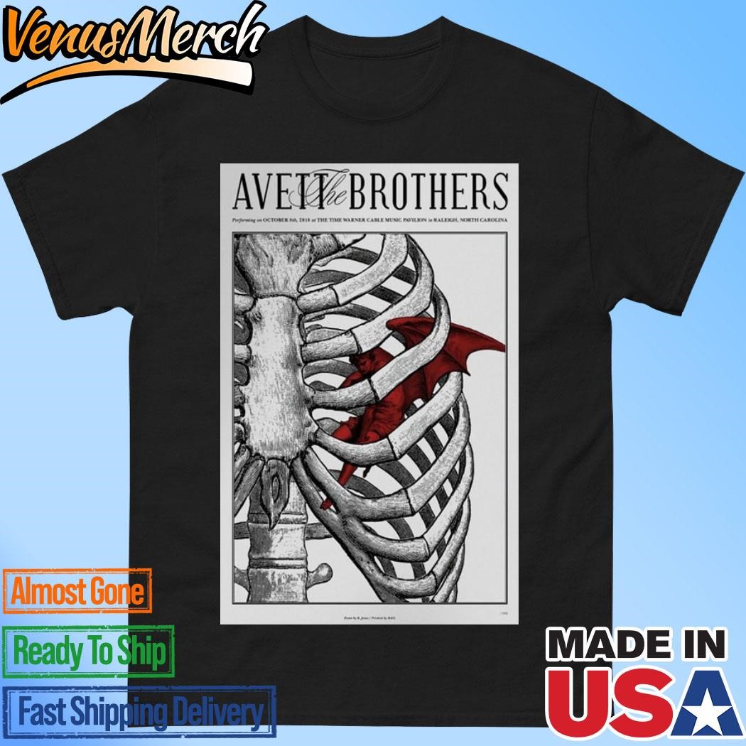 Official Avett The Brothers In Raleigh, North Carolina Poster Shirt