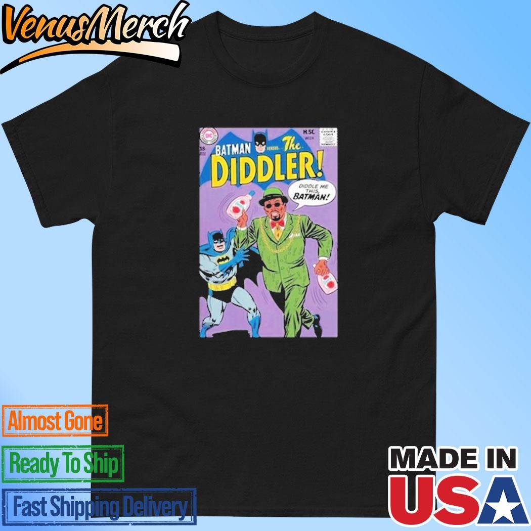 Official Batman Versus The Diddler Shirt