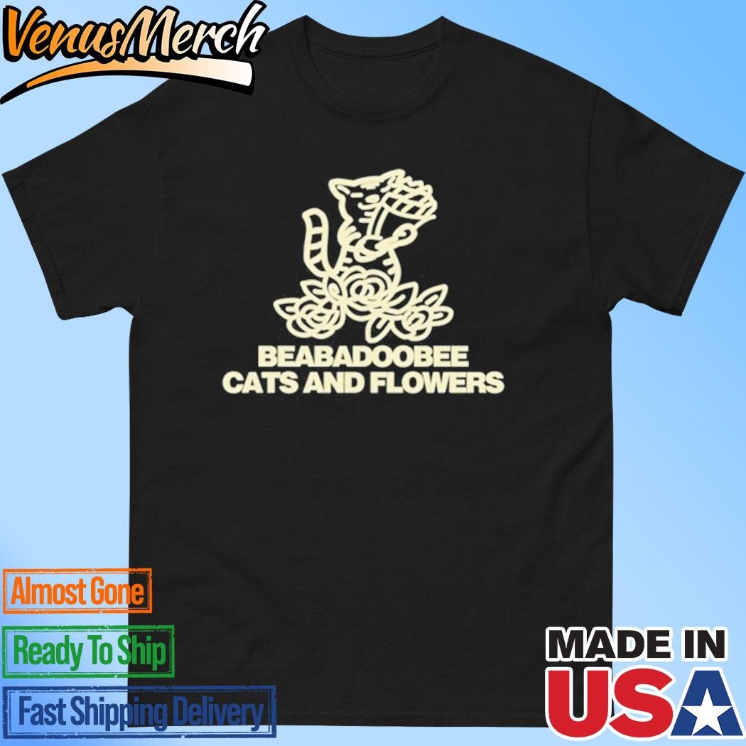 Official Beabadoobee Cats And Flowers Shirt