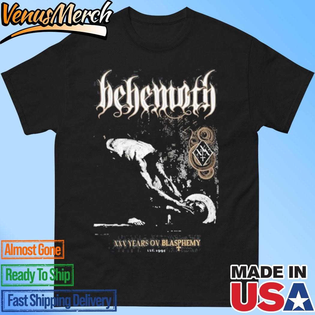 Official Behemoth Through Fire We Walk Black Shirt