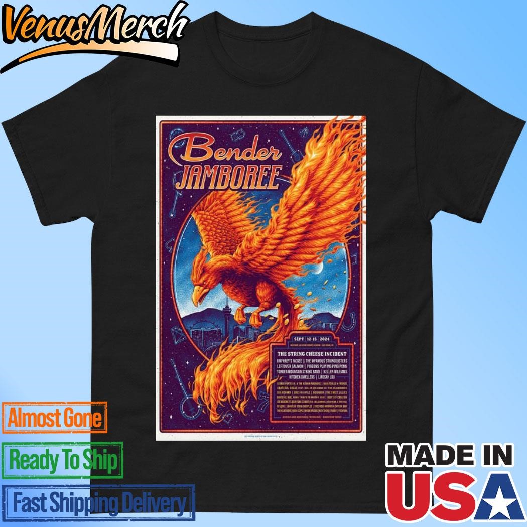 Official Bender Jamboree On Sept 12-15 2024 Las Vegas Westgate Las Vegas NV Poster Shirt