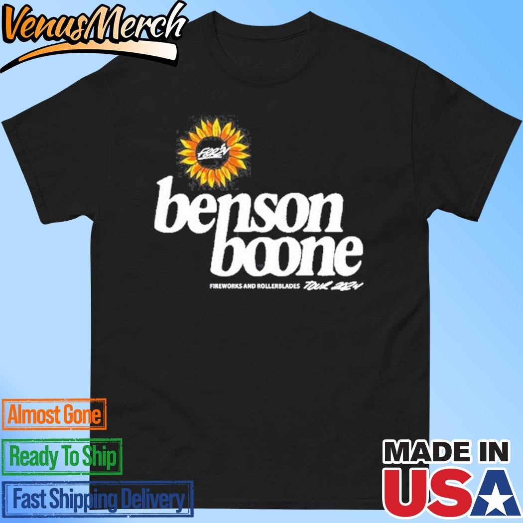 Official Benson Boone World Tour 2024 Shirt