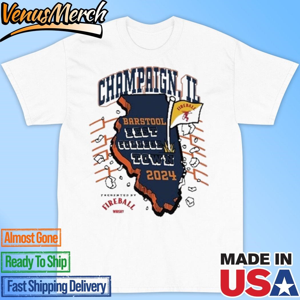 Official Best College Town Champaign Shirt