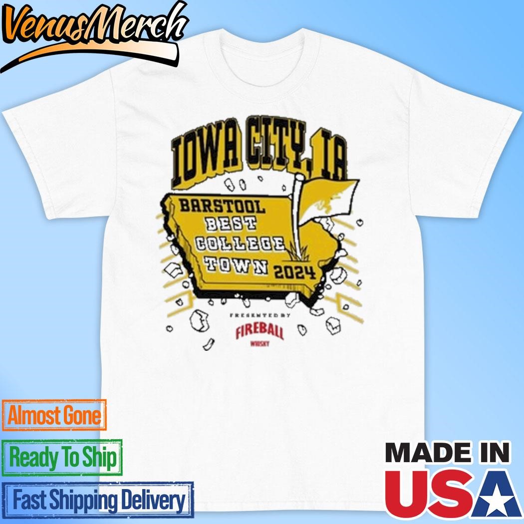 Official Best College Town Iowa City Shirt