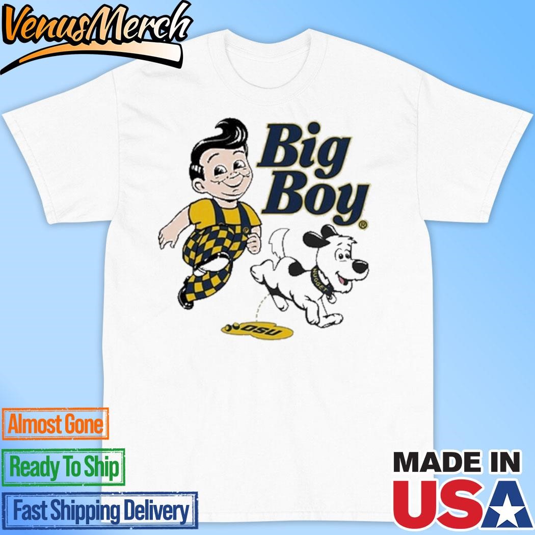 Official Big Boy And Nugget Michigan Rivalry Art Prints Shirt