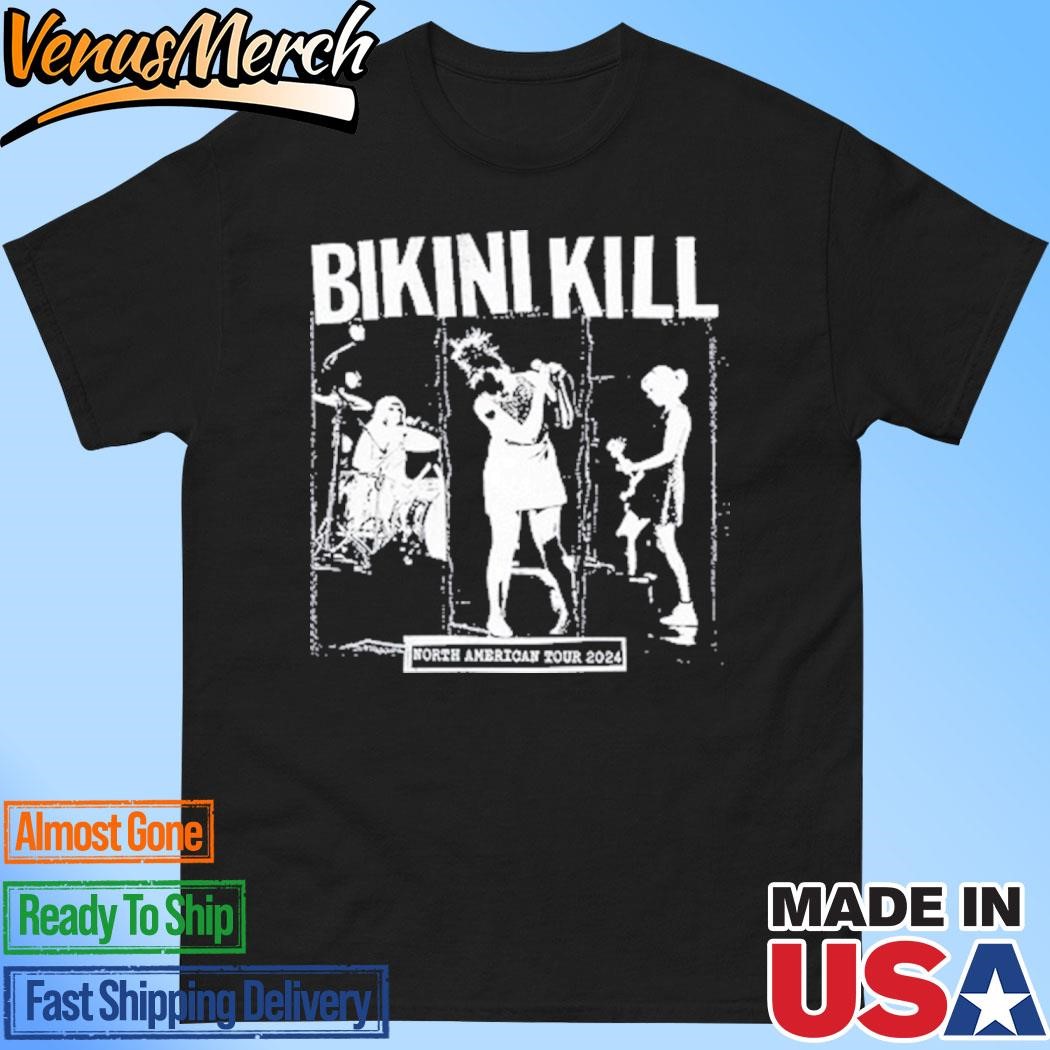 Official Bikini Kill North American Tour 2024 Shirt