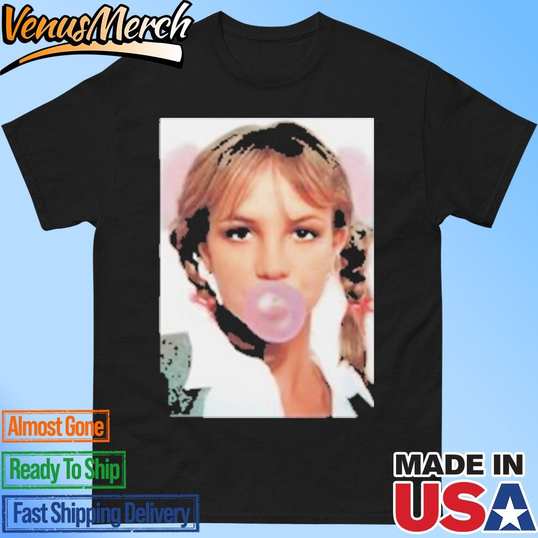 Official Britney Spears Bubble Gum T-Shirt