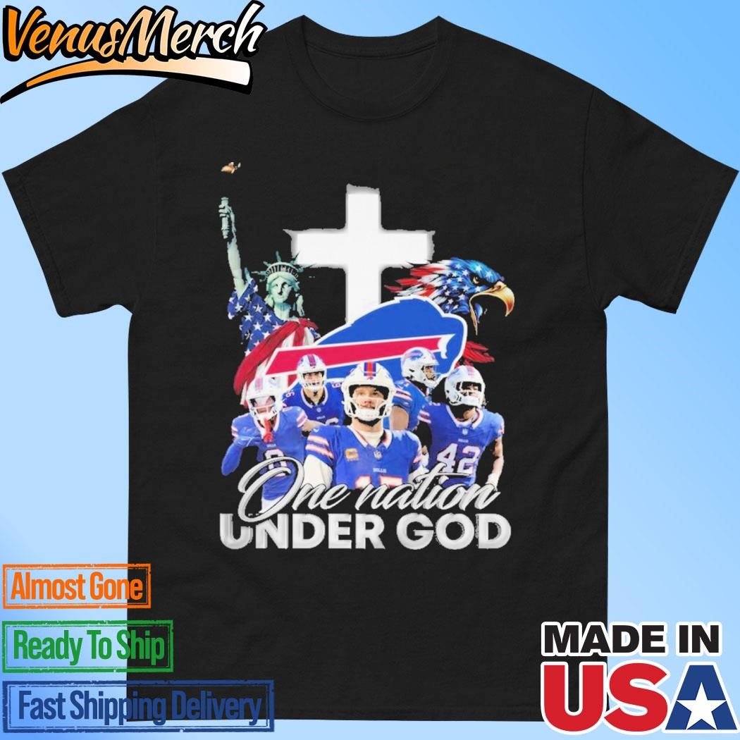 Official Buffalo Bills One Nation Under God Unisex T-Shirt