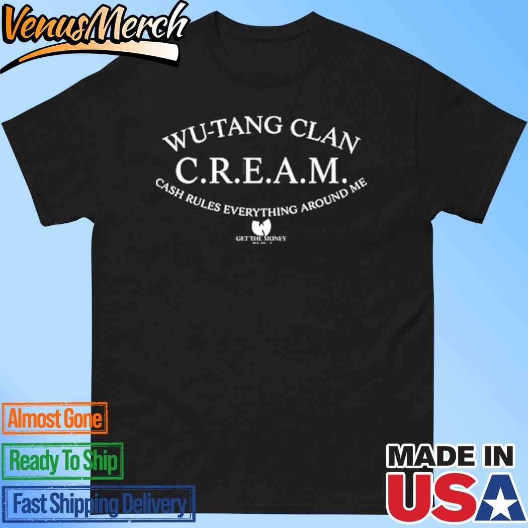 Official BuzzFeed Wutang Clan C.R.E.A.M. Cash Rules Everything Around Me Shirt