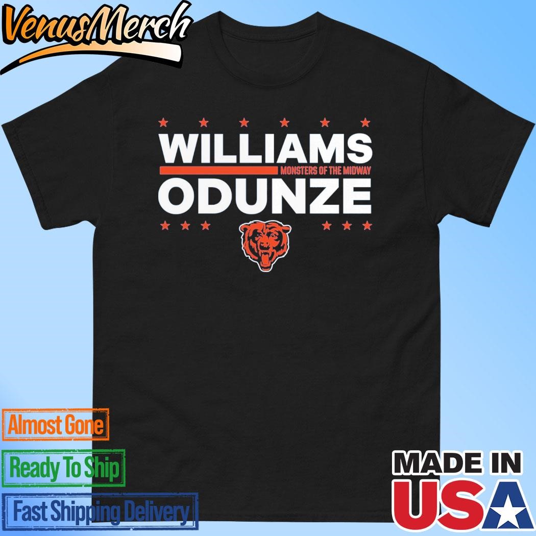 Official Caleb Williams and Rome Odunze Chicago Bears Election Players T-Shirt