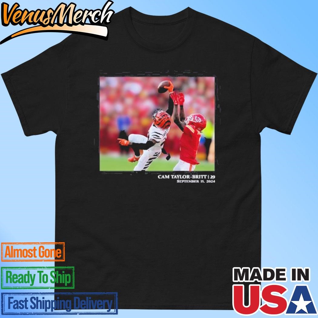 Official Cam Taylor-Britt September 15 2024 Flash Features T-Shirt