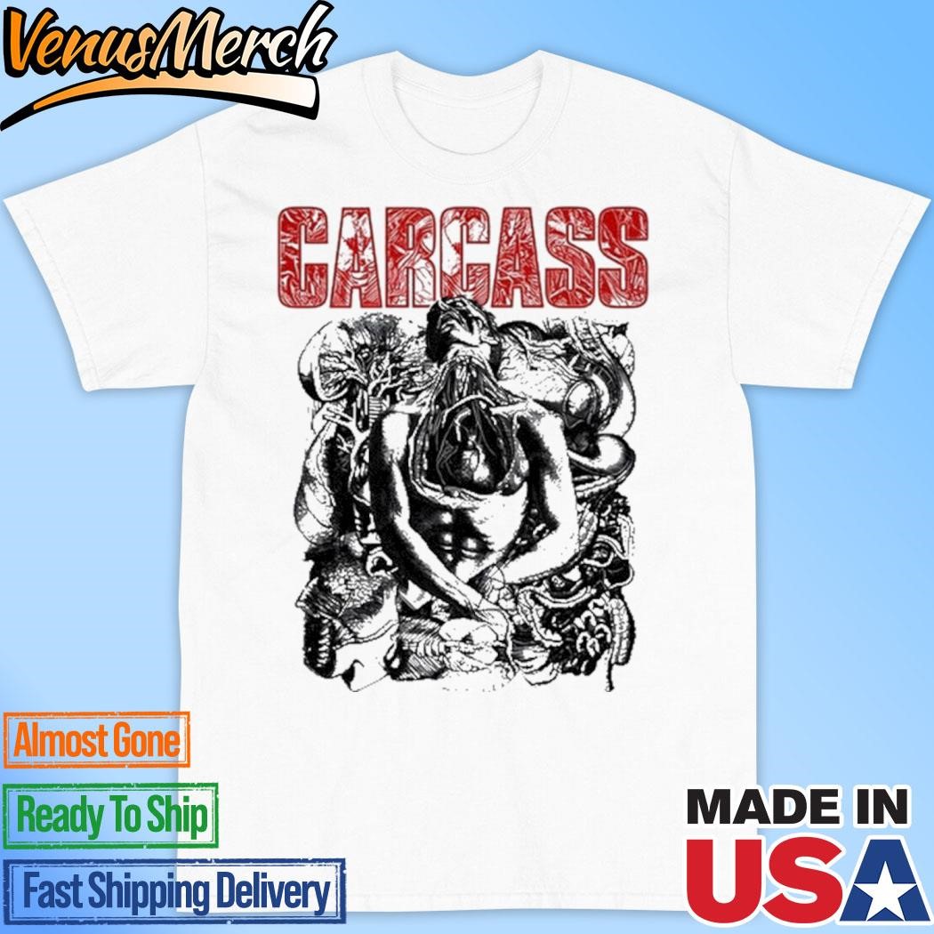 Official Carcass Band Tour US 2024 Shirt