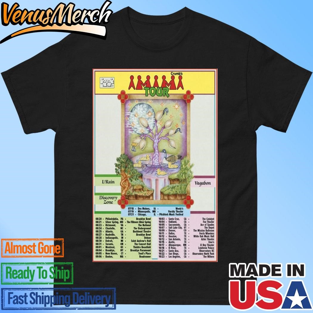 Official Cbum's Discovery Zone Vagabon Lrain Tour 2024 Poster Event Shirt