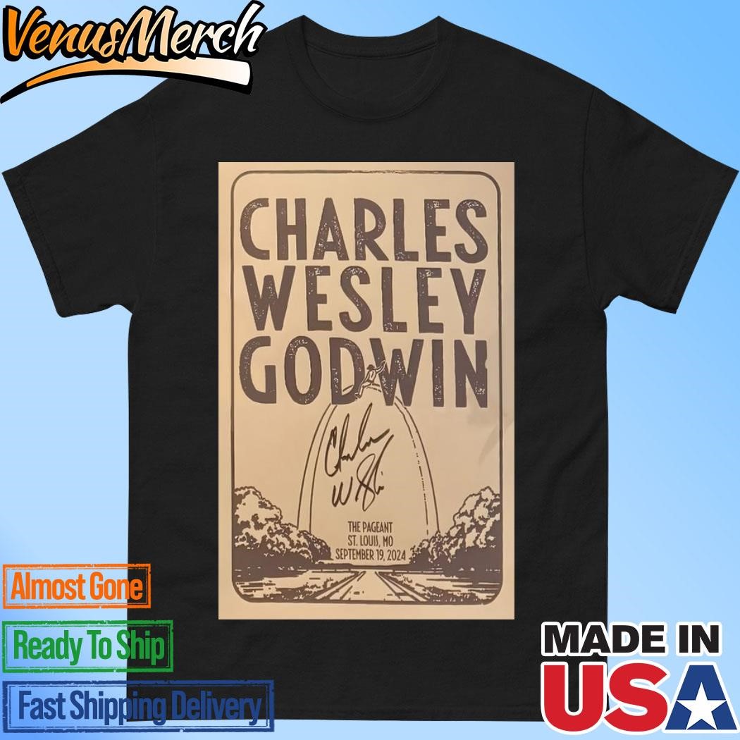 Official Charles Wesley Godwin At The Pageant In St. Louis, MO On September 19 2024 Poster Shirt